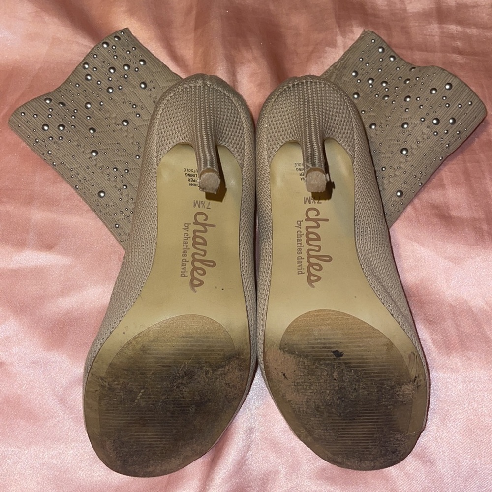 Charles by Charles David Knit Sock Booties - Picture 8 of 9